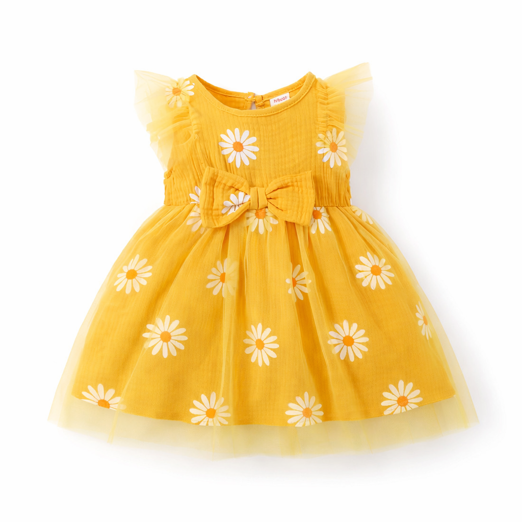 Sunny Daisy Delight Dress for Kids