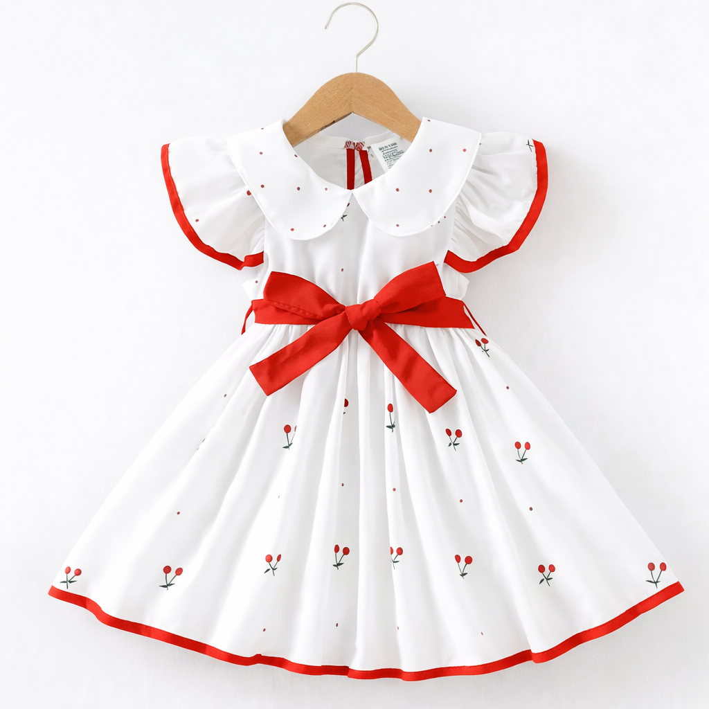 Cherry Blossom Baby Party Dress