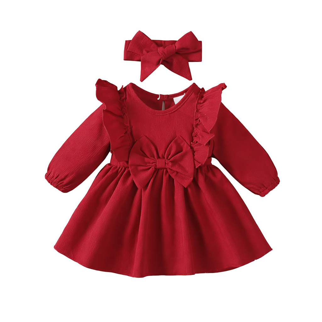 Adorable Baby Girl Holiday Dress