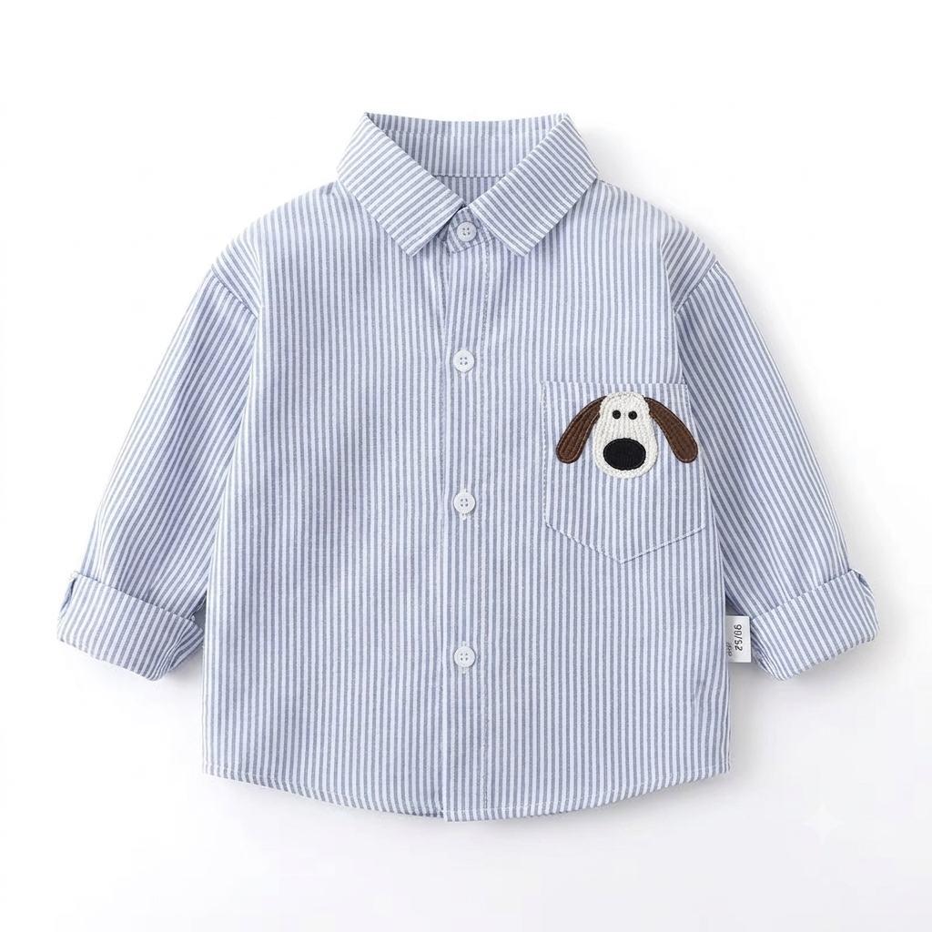 Classic Puppy Long Sleeve Tees