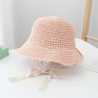 Little Sunshine Lace Baby Beach Panama Hat