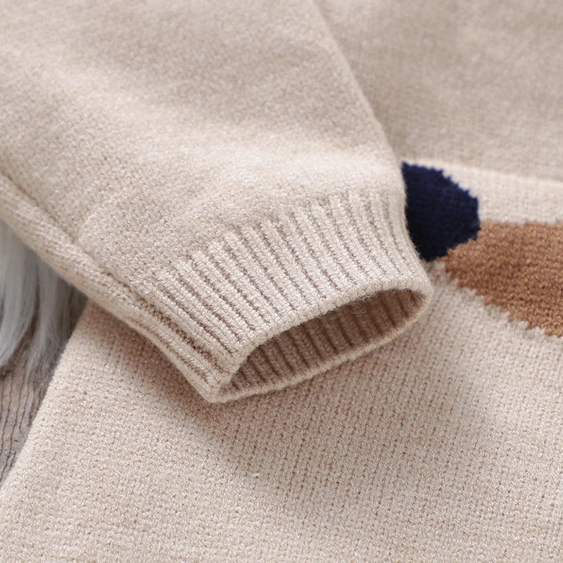 Adorable Puppy Knit Onesie for Toddler Infant