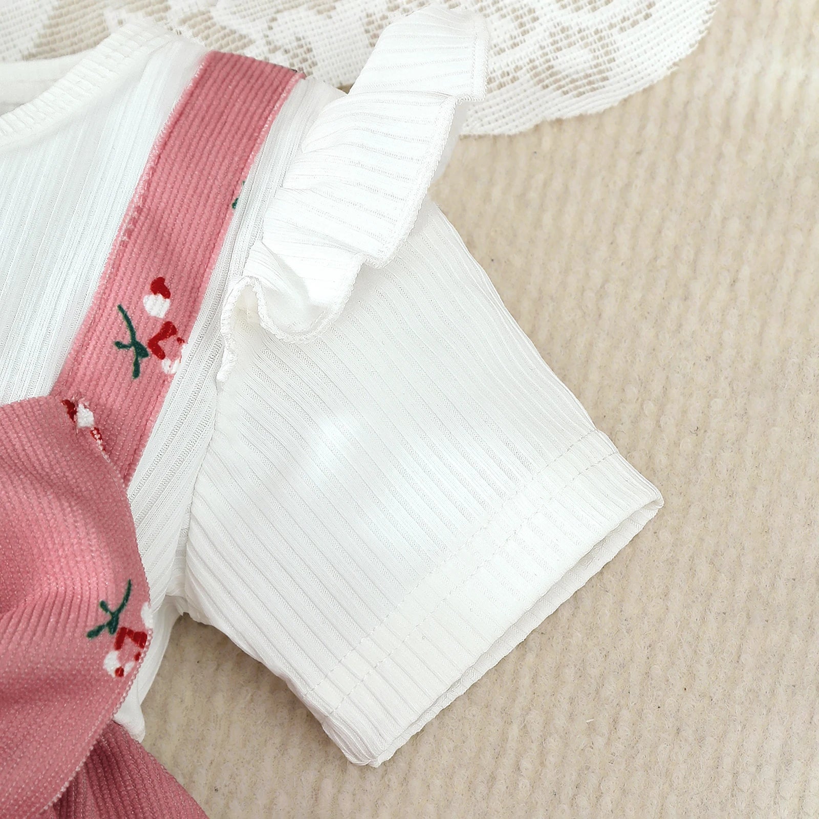 Summer Blooming Bow Baby Dress with Headband