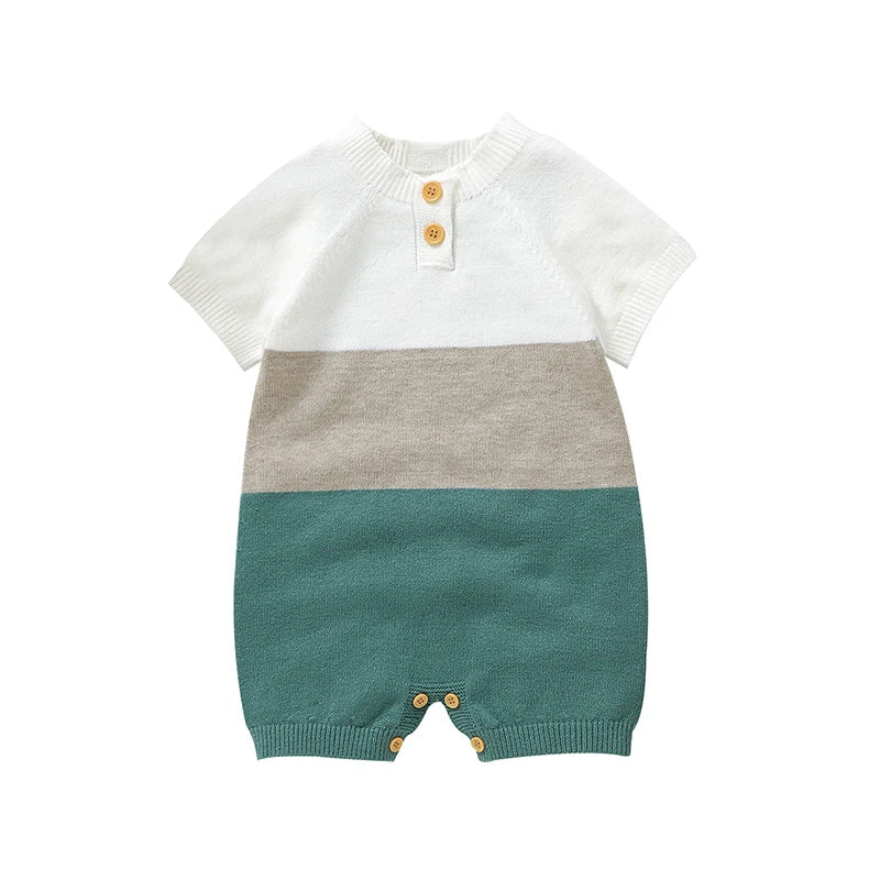 Ultra-Soft Knit Romper Toddler Children Playsuits