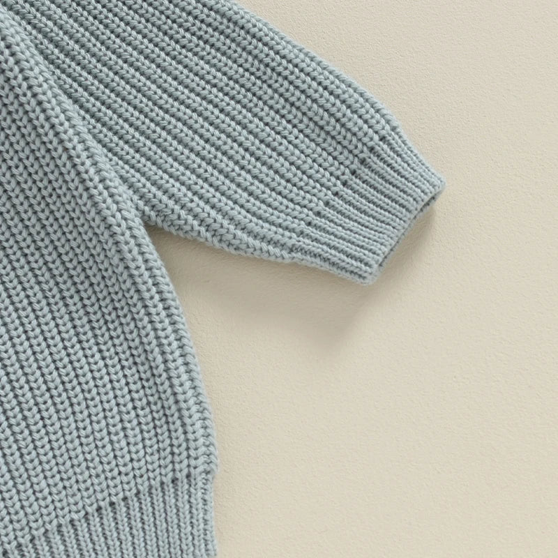 Classic Autumn Knitting Cotton Pullovers  for Kids
