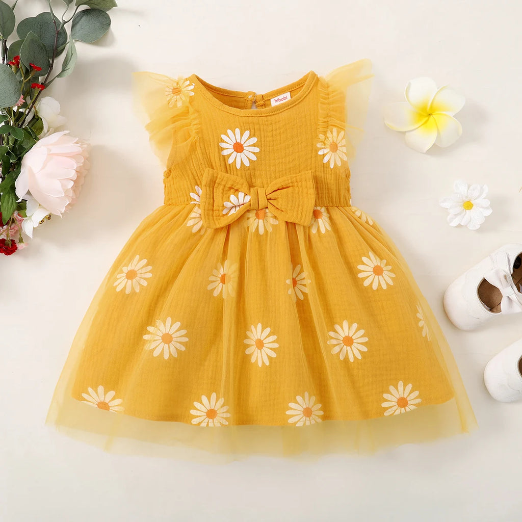Sunny Daisy Delight Dress for Kids