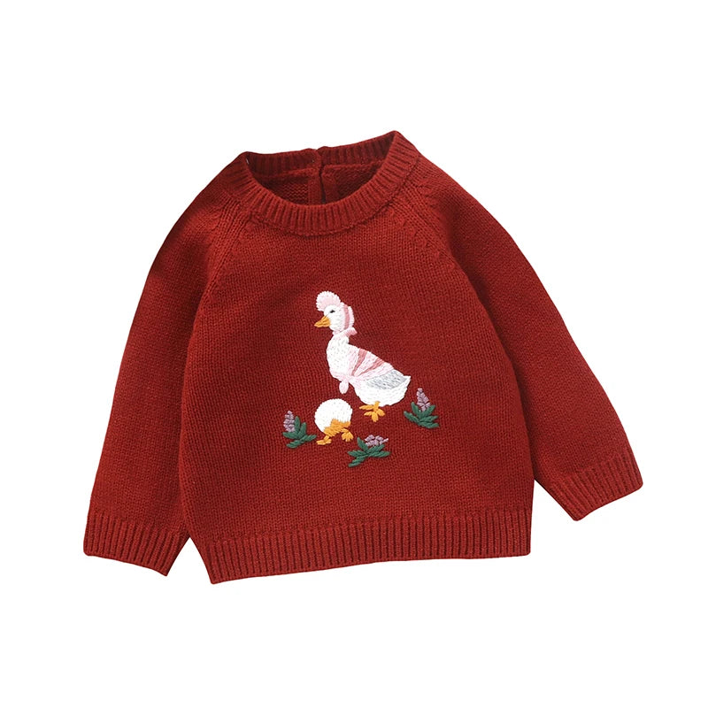 Winter Warm Knitted Adorable Swan for Autumn and Winter