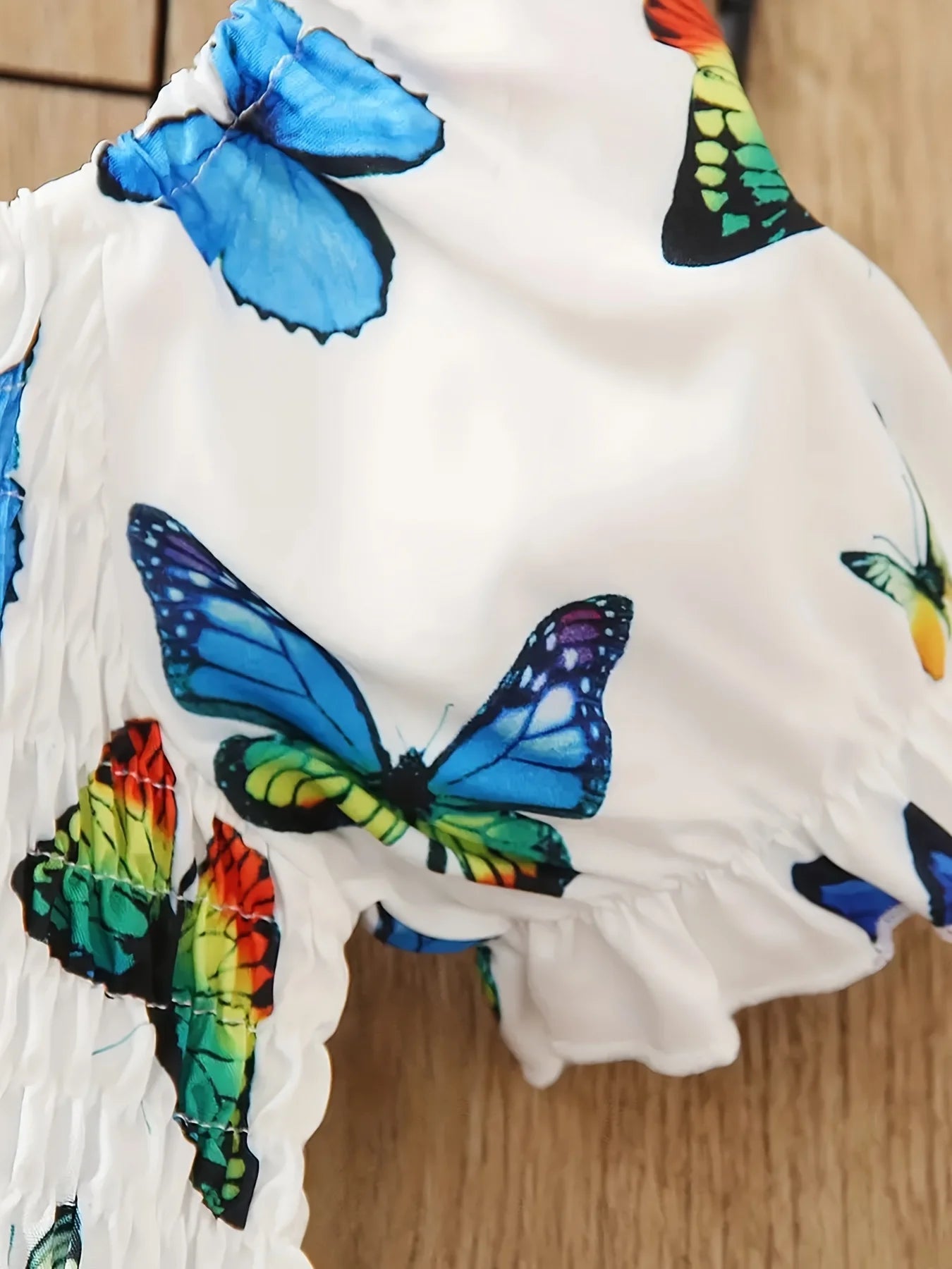 Sweet Butterfly Summer Dress for Kids