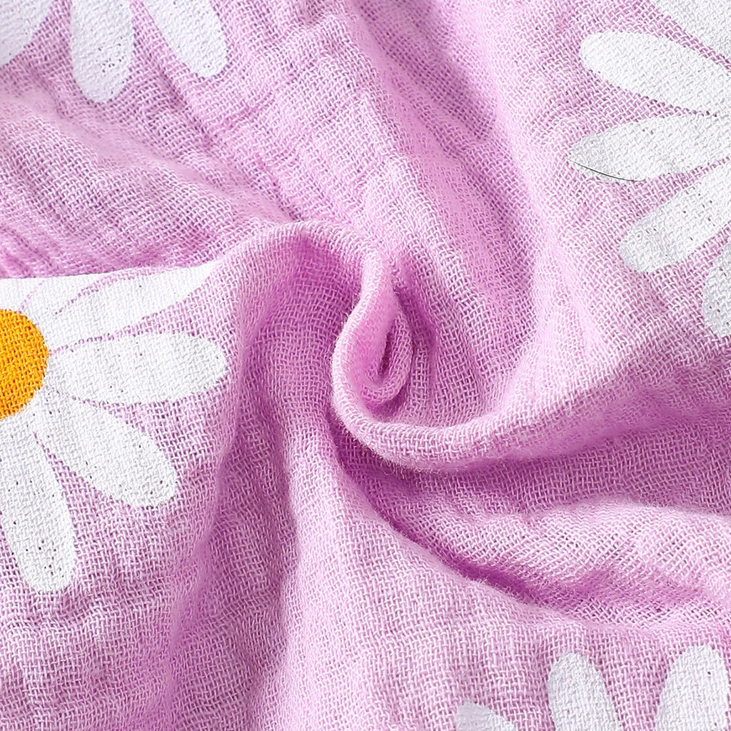 Blooming Daisy Summer Sleeveless Casual  Dress