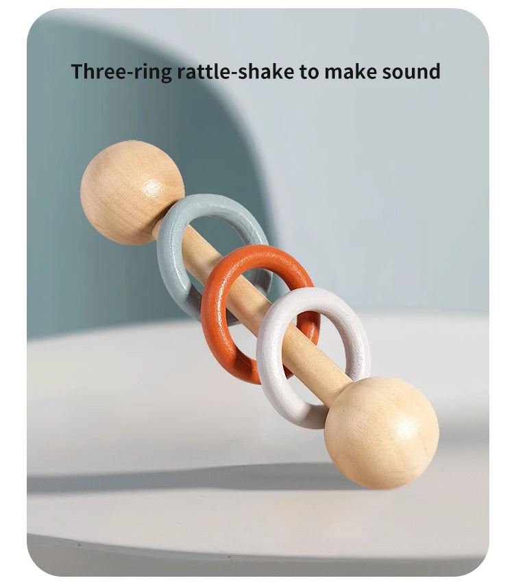 Musical Baby Wooden Toy Set