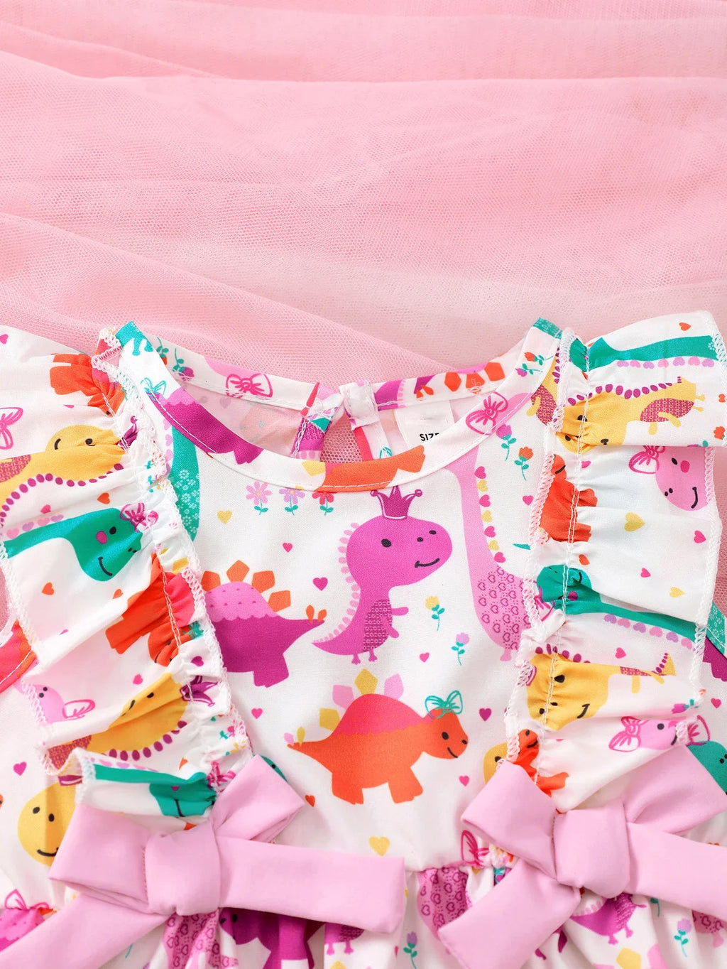 Adorable Dinosaur Toddler Summer Dress