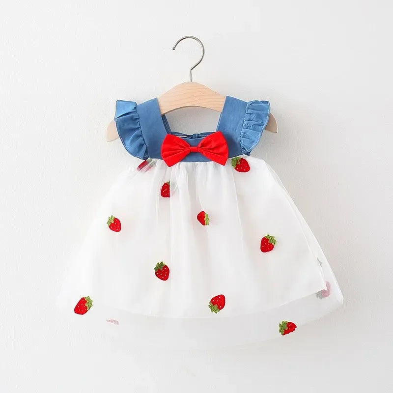 Little Sweet Strawberry Princess Dress