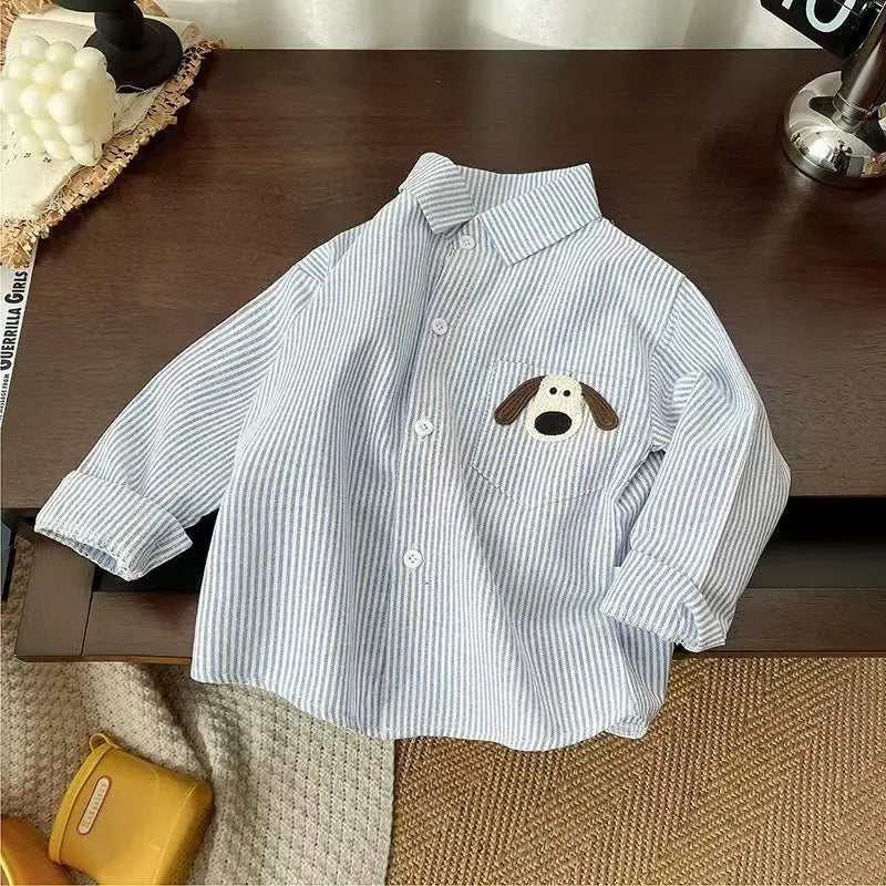 Classic Puppy Long Sleeve Tees