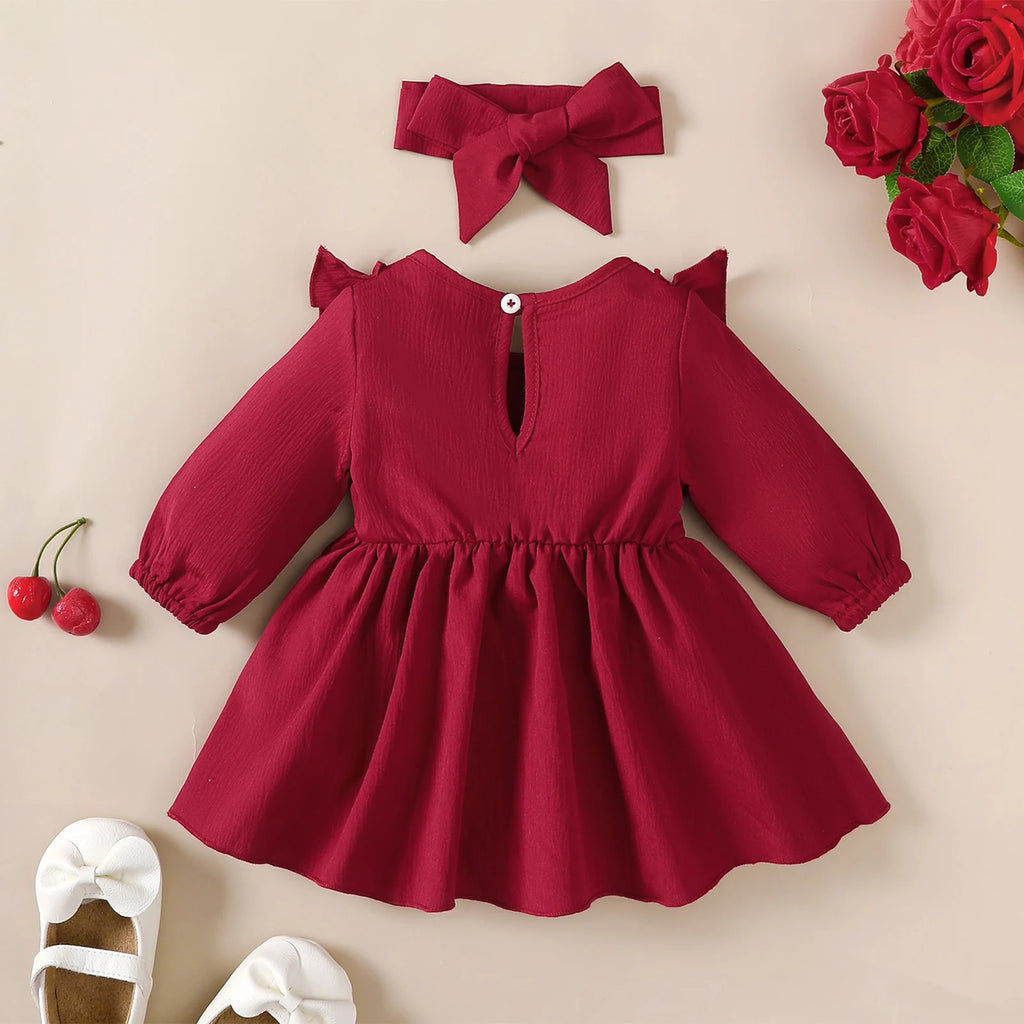 Adorable Baby Girl Holiday Dress