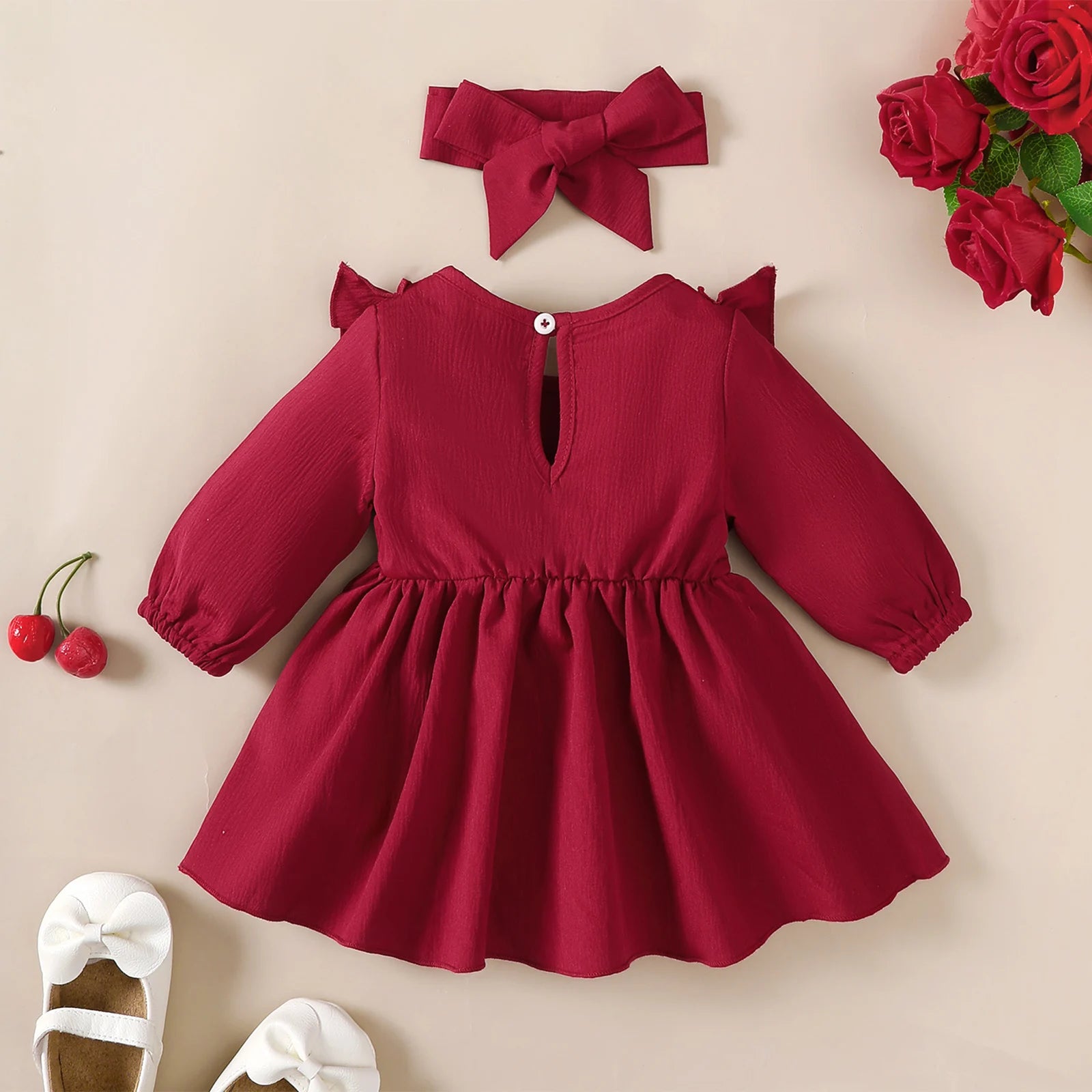 Adorable Baby Girl Holiday Dress