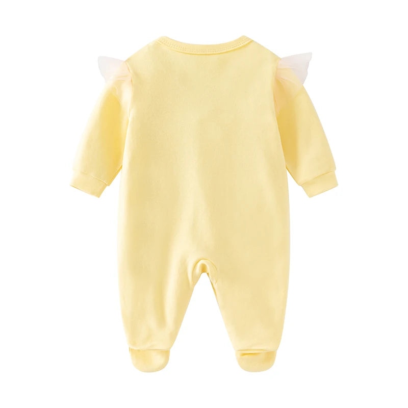 Baby Girl Rabbit Pure Cotton Romper