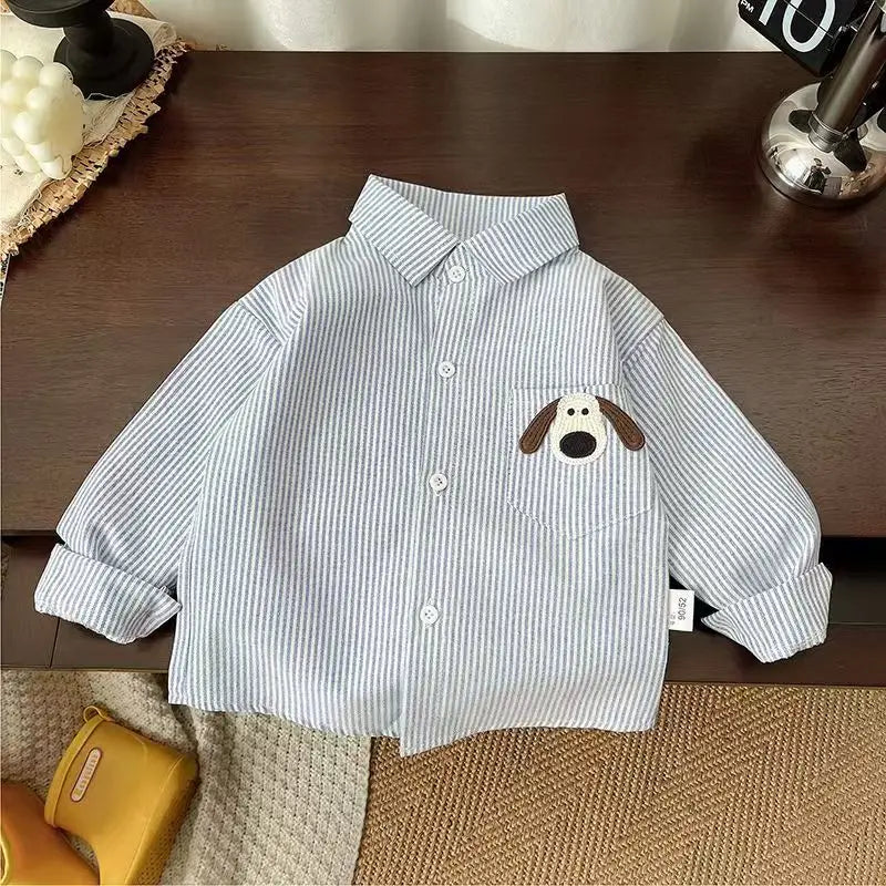Classic Puppy Long Sleeve Tees