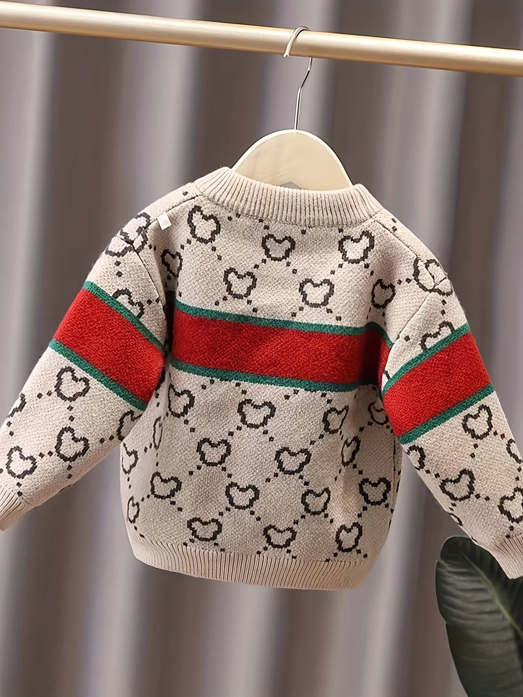 Warm Bear Knit Sweater for Kids