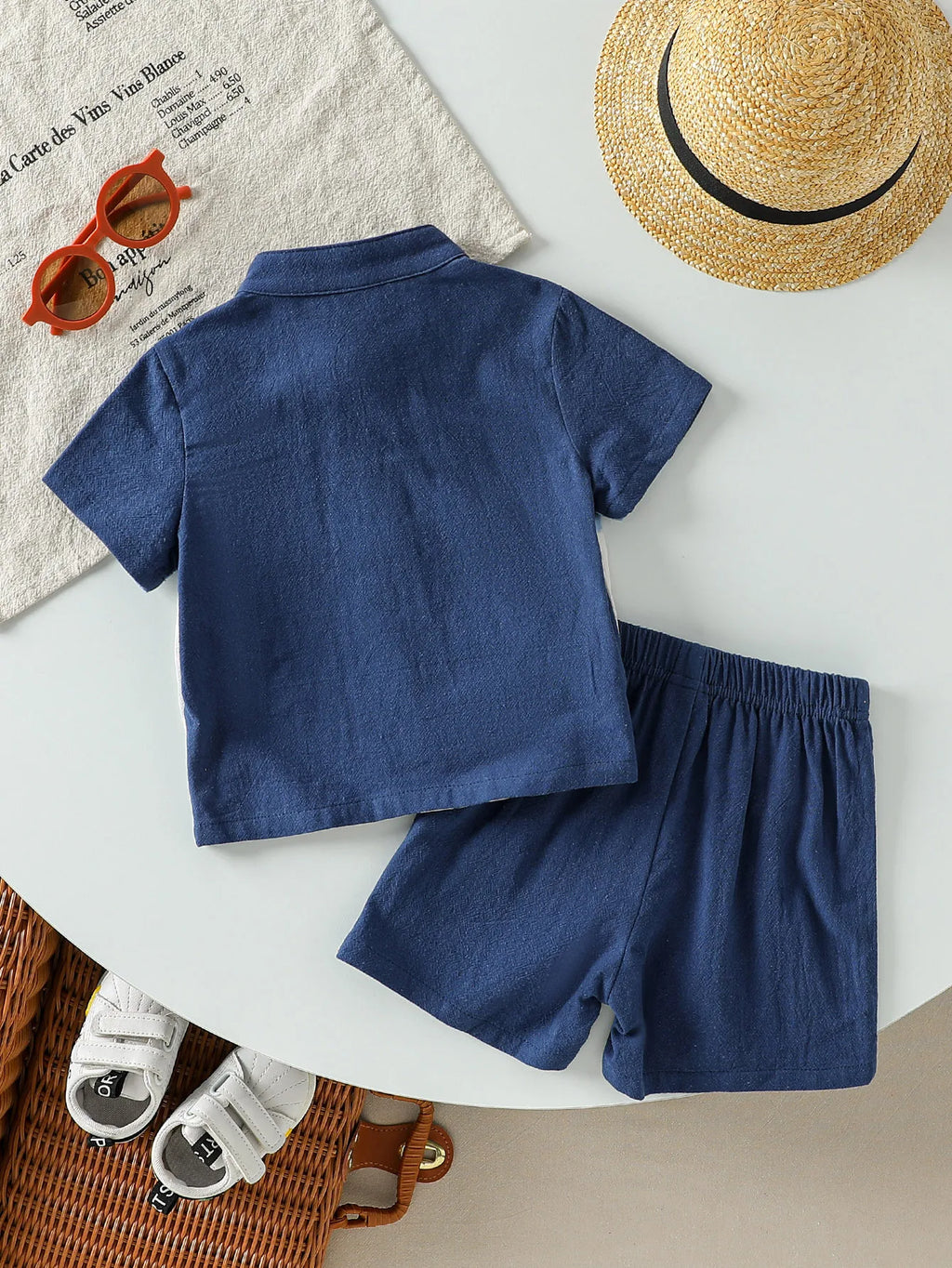 Breathable Little Explorer Summer Outfit Set