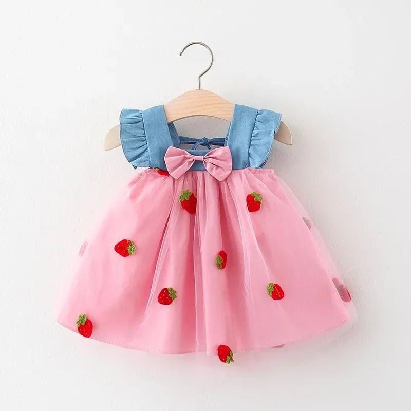 Little Sweet Strawberry Princess Dress