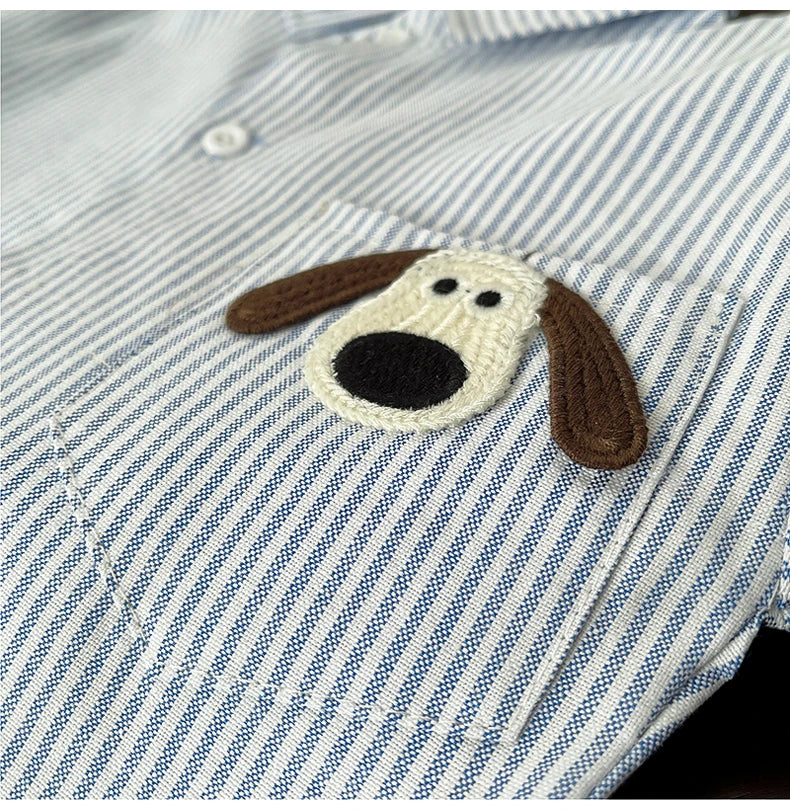 Classic Puppy Long Sleeve Tees