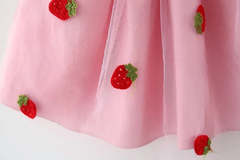 Little Sweet Strawberry Princess Dress