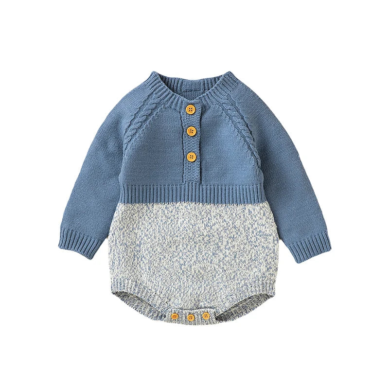 Warm Baby Knit Onesie for Toddler Infant