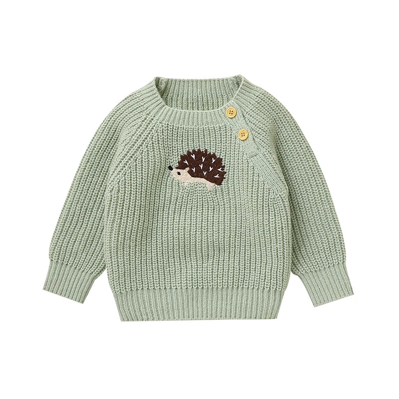 Snuggly Little Hedgehog Knit Pullovers