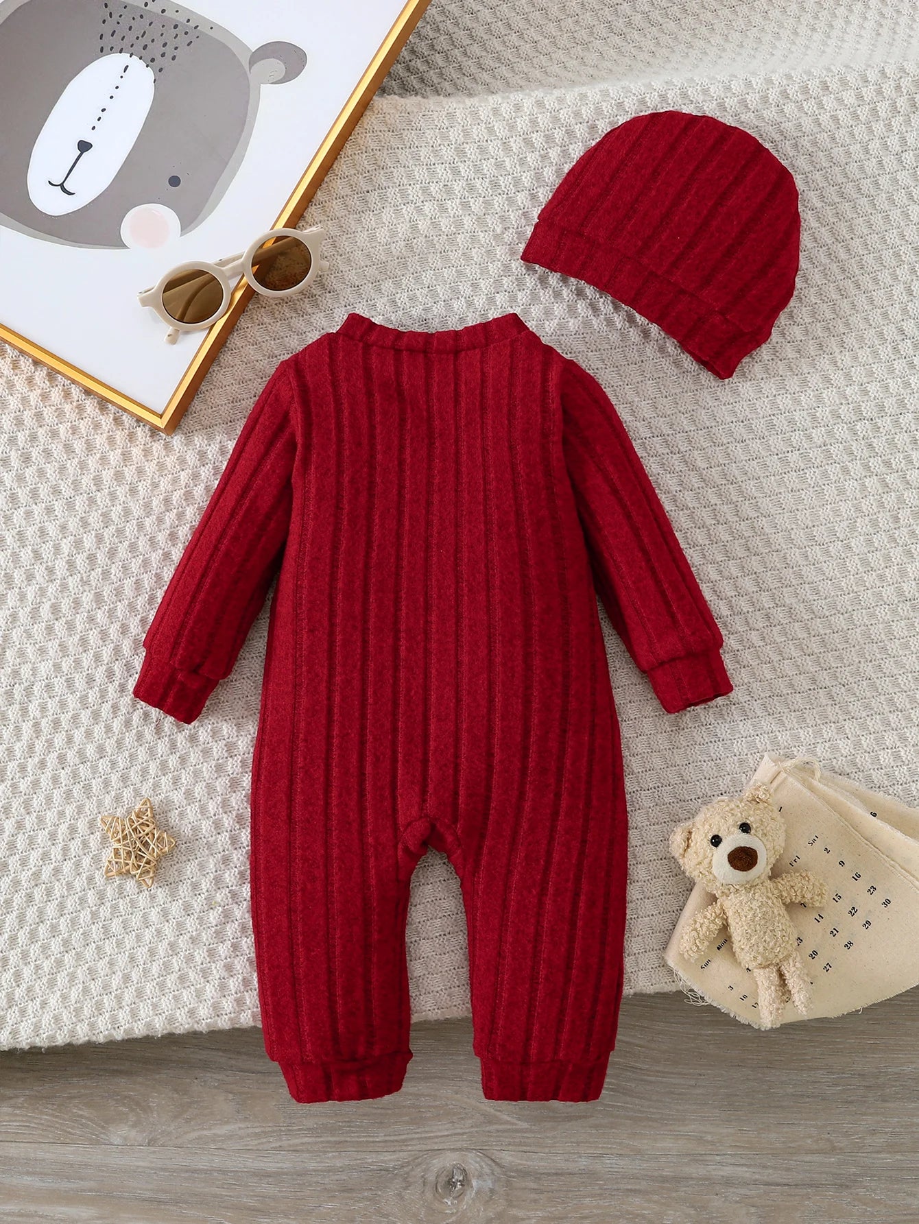 Adorable Bear Onesie for Baby’s Winter Adventures