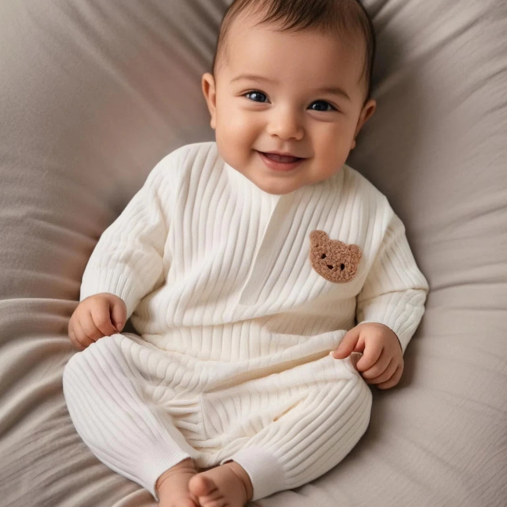 Soft Bear Dreams Baby Romper