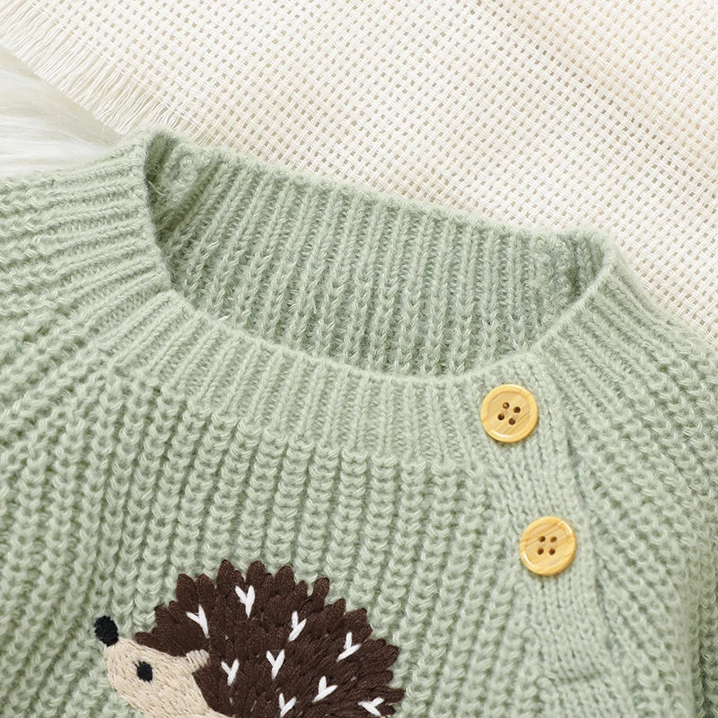 Snuggly Little Hedgehog Knit Pullovers