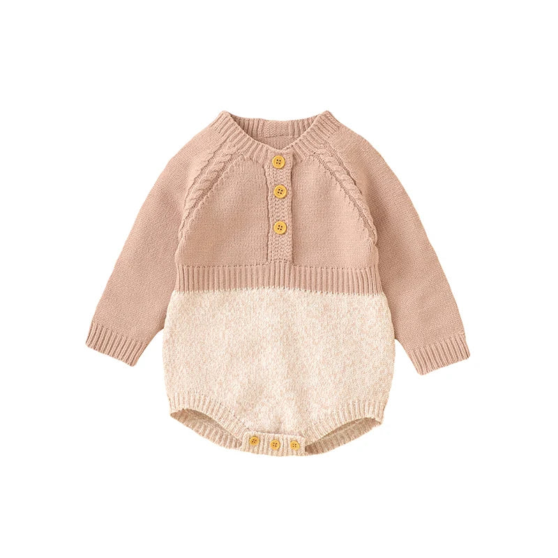 Warm Baby Knit Onesie for Toddler Infant
