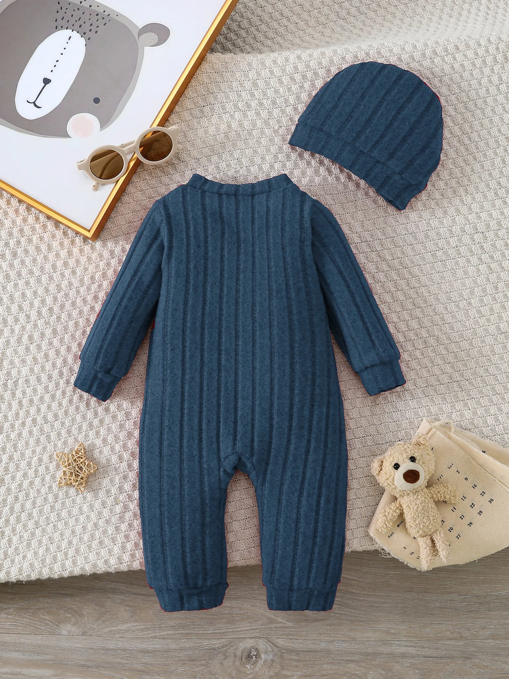 Adorable Bear Onesie for Baby’s Winter Adventures