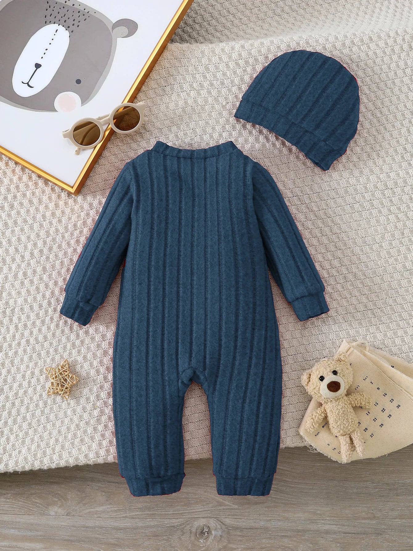 Adorable Bear Onesie for Baby’s Winter Adventures