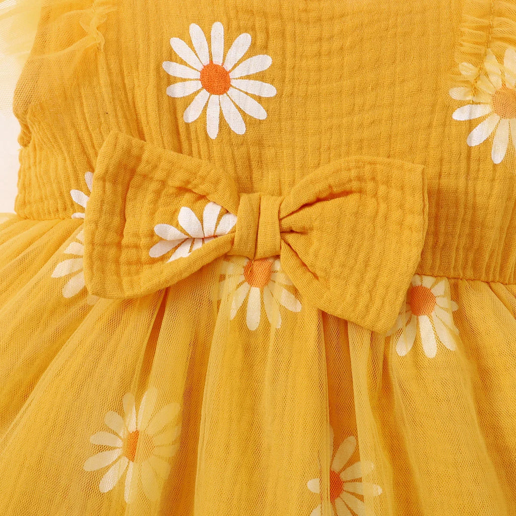 Sunny Daisy Delight Dress for Kids