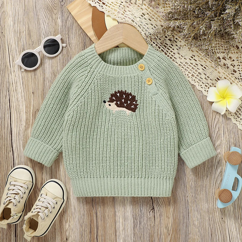 Snuggly Little Hedgehog Knit Pullovers