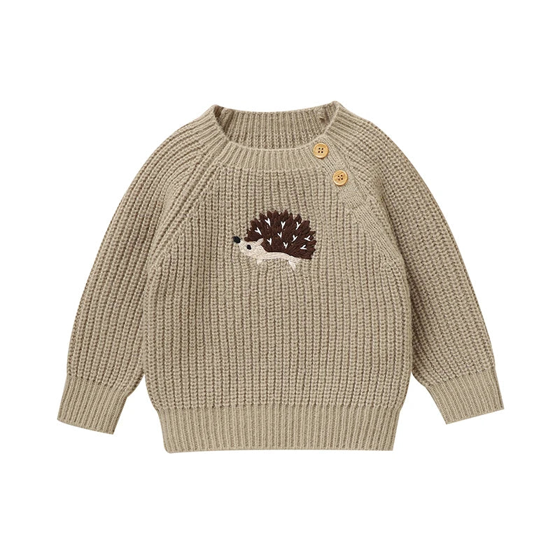 Snuggly Little Hedgehog Knit Pullovers