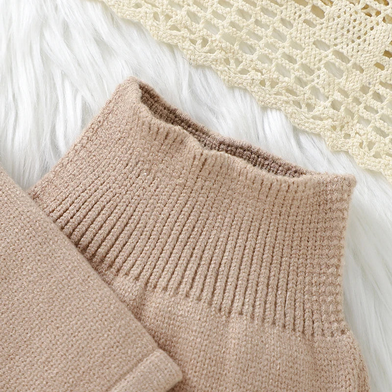 Soft Newborn Knit Outfit Two Piece Baby Set