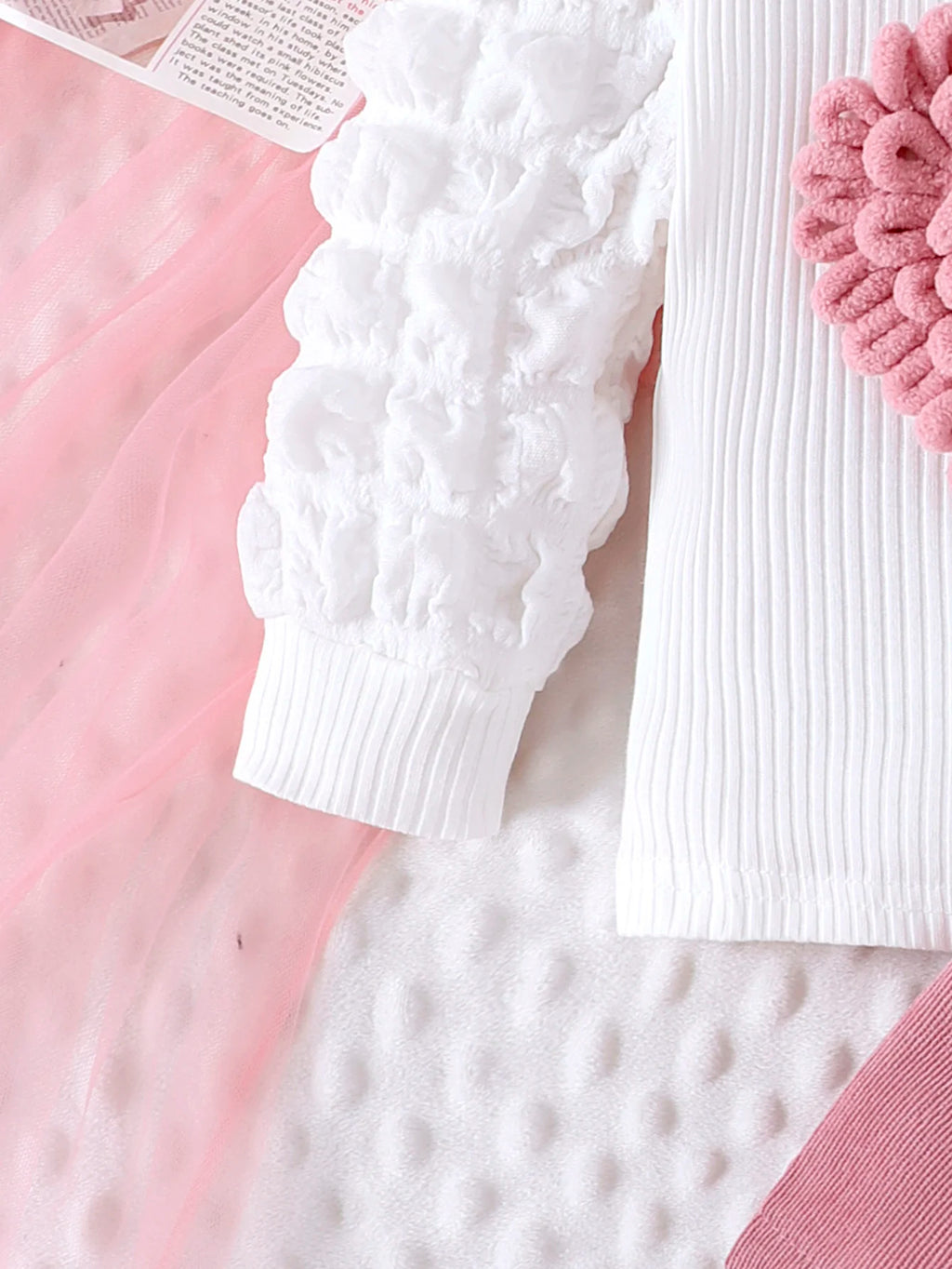 Sweet Heart Winter Pink Skirt for Little Girls