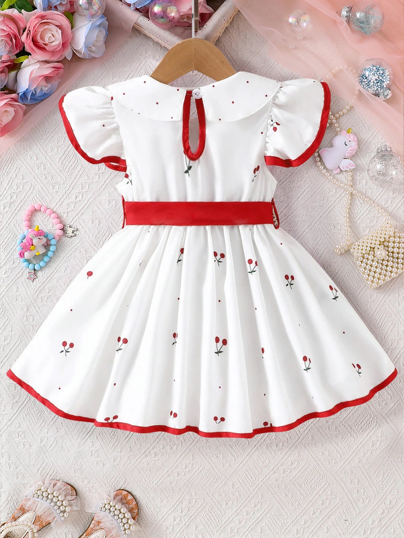 Cherry Blossom Baby Party Dress
