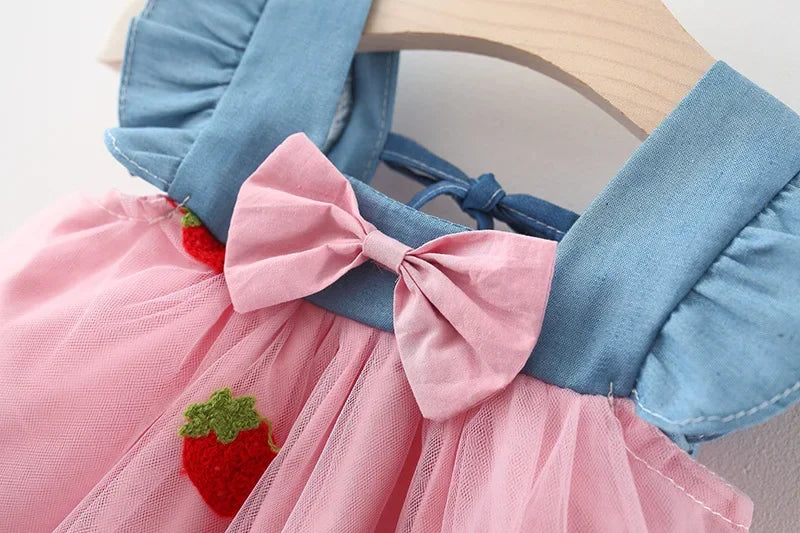 Little Sweet Strawberry Princess Dress