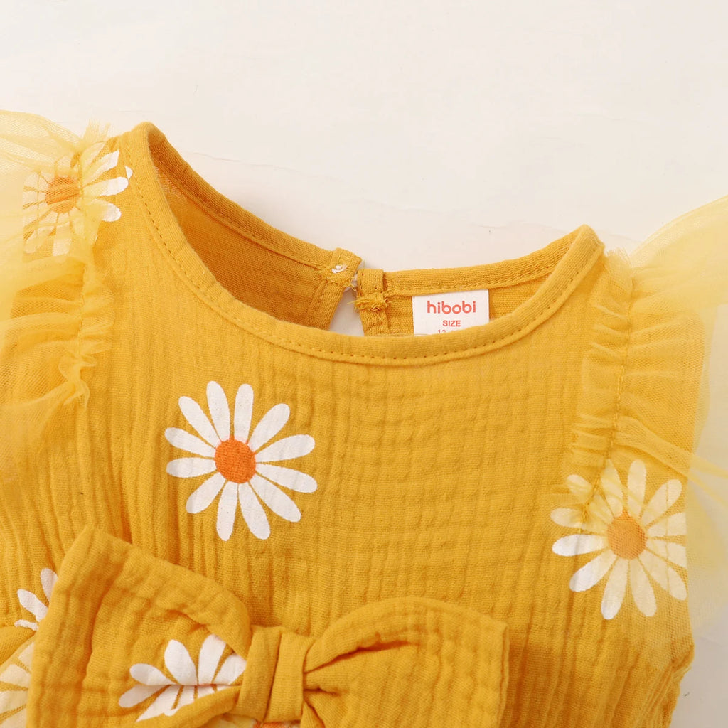 Sunny Daisy Delight Dress for Kids