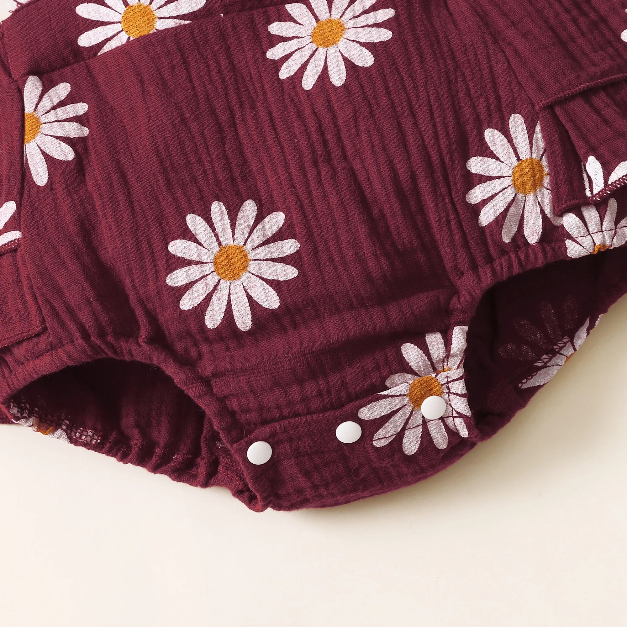 Sunny Daisy Sunflower Baby Romper Set