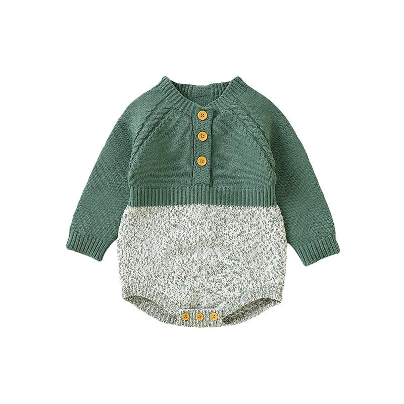 Warm Baby Knit Onesie for Toddler Infant