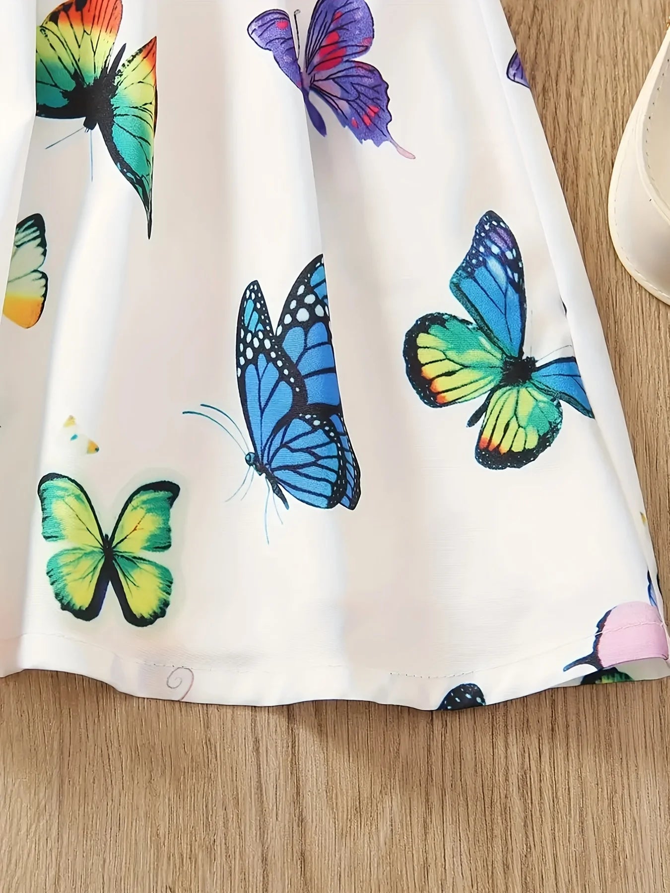 Sweet Butterfly Summer Dress for Kids