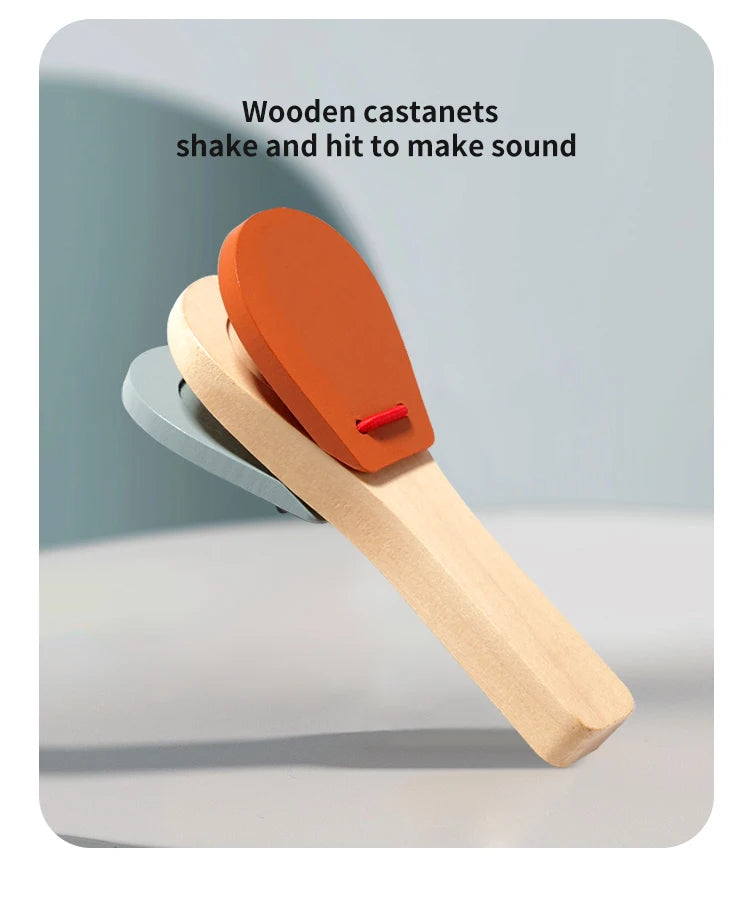 Musical Baby Wooden Toy Set