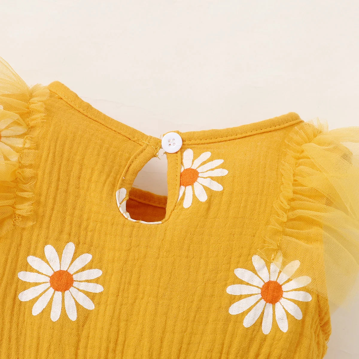 Sunny Daisy Delight Dress for Kids