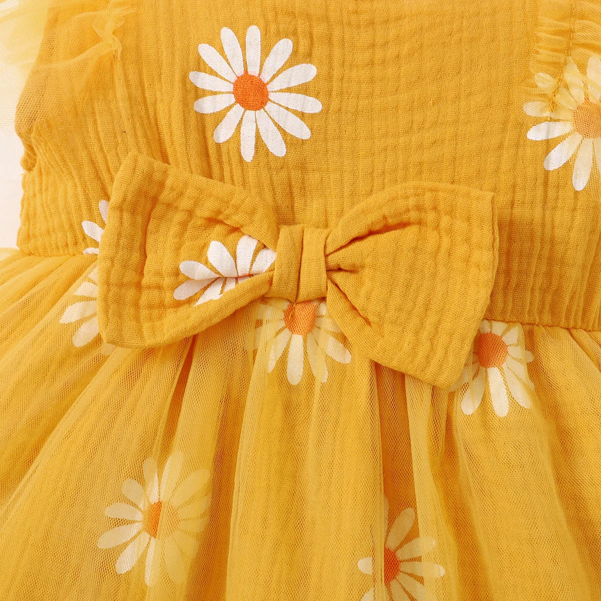Sunny Daisy Delight Dress for Kids