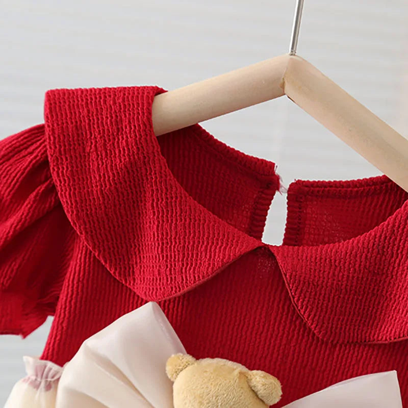 Sweet Summer Baby Girl Dress Puff Sleeve