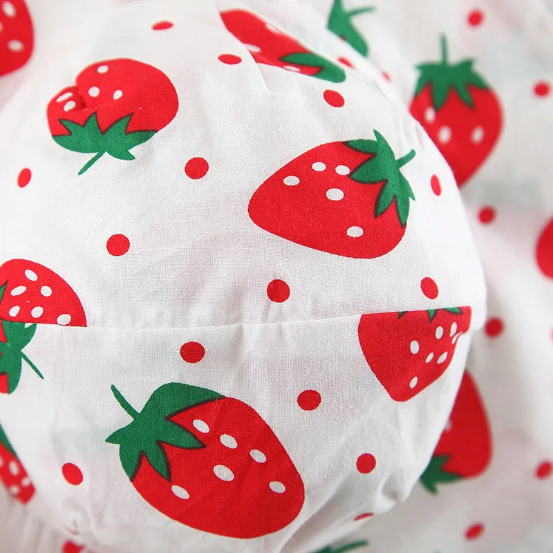 Fresh Strawberry Baby Dress